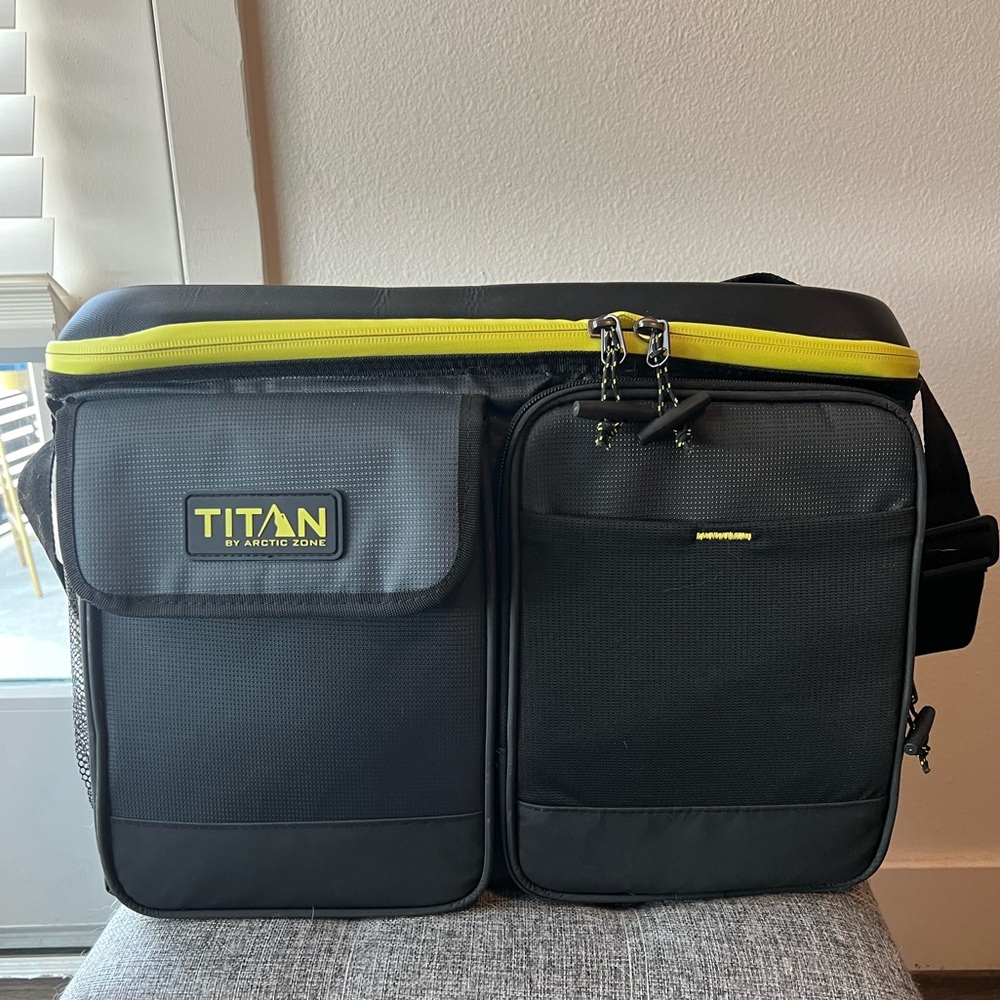 SOLD -Titan 50 Can Collapsible Cooler Ebony